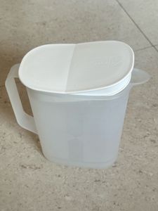 Frosted Pitcher with Lid