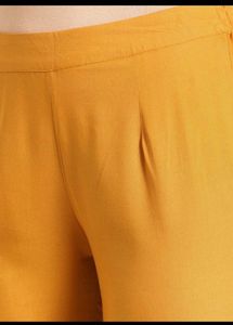 Elegant Mustard Yellow Kurta Set