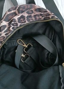 Animal Print Backpack