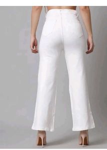 White Wide Leg Jeans