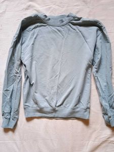 Light Blue Crewneck Sweatshirt