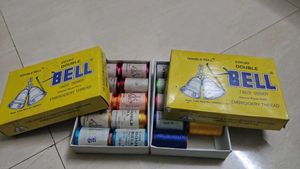 Double Bell Thread Spools Set