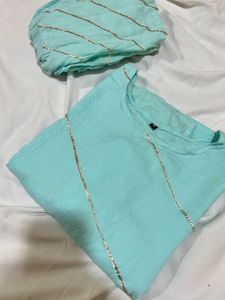 Elegant Blue Kurta with pant