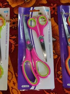 2 pcs Big And Small Stainless Steel Scissors