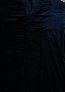 Classic Navy Blue Kurta