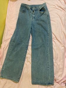 Light Wash Wide Leg Jeans