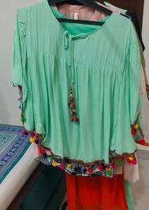 Boho Geometric Print Sleeveless Top