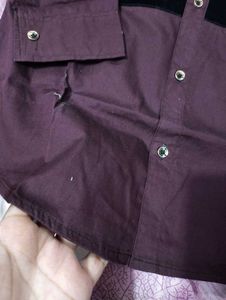 Stylish Maroon Shirt