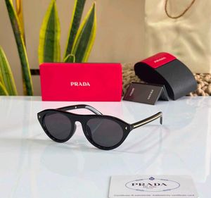 Prada Black Cat-Eye Sunglasses