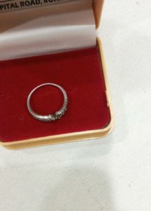 pure silver ring