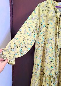 🌸 Floral Printed Midi Dress | Mosee | Long Sleeve