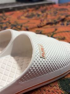 Flite White Slippers