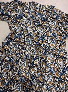 Stylish Printed Kurti with Tassels