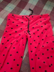 Red Polka Dot Lounge Pants