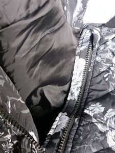 Quilted Floral Bomber Jacket