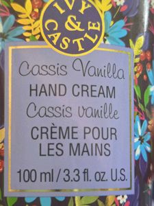 Imported Ivy&amp;Castle Vanilla hand cream