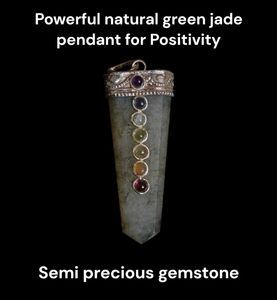 Green Aventurine crystal Gemstone Pendent
