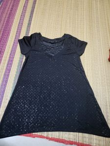 Silky Cloth With Silver Patterns