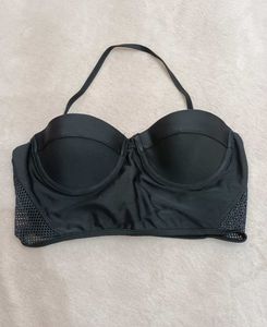 Stylish Black Bandeau Bikini Top