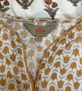 Cotton Kurta Plazzo Set-ANOUK BY MYNTRA