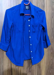 Deep Blue Shirt - XS