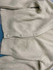 Cream Knit Cardigan