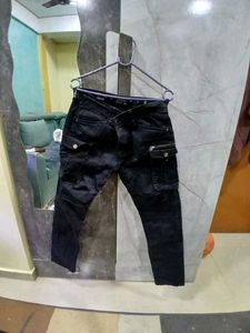 Black Cargo Pants Fadecolors