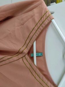 Sale! Peach Printed Kurta Set