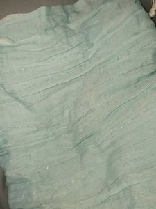 Light Blue Scarf with Silver Sparkle