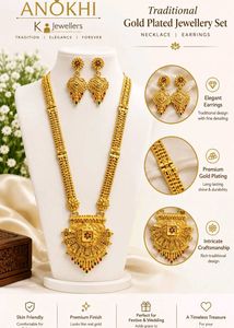 Traditional Gold Plated Jewellery Set