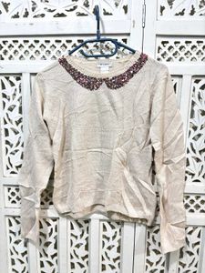 🌸Imported Elegant Embellished Collar  B