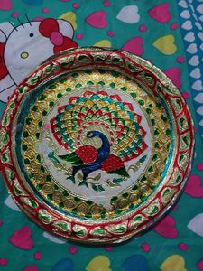 Aarti Plate/Mandir Plate.