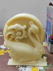 Vintage Swan Coaster Stand &amp; Plates (new, unused)