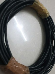 Durable Black Cable Coil
