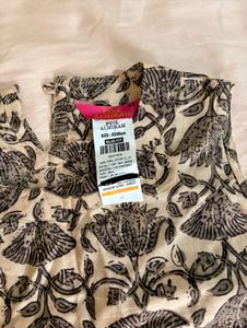 Elegant Ethnic Print Dress