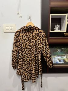 Leopard Print Long Sleeve coord set