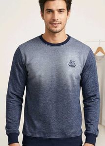 Men's Acid Wash Crewneck Sweatshirt