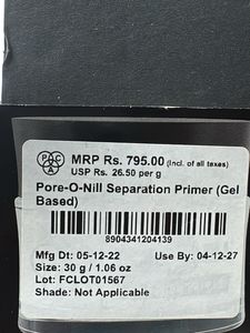 Pore O'Nill Separation Primer