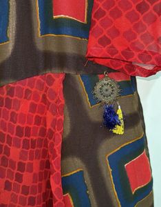 Bohemian Patchwork Print Kurta
