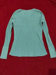 Winter Long Sleeves V Neck Top