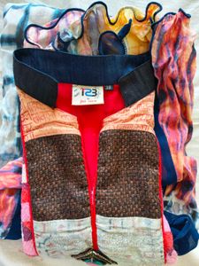 Women Long Multi Colored Kurti