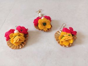 Floral Jewelry Set