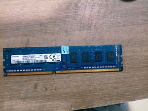 Samsung  ddr3 4gb  full work single stic