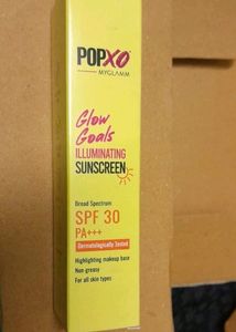 Popxo Illuminating SUNSCREEN SPF30+++