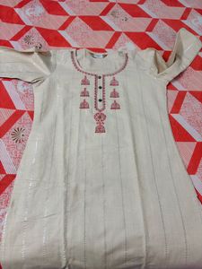 Elegant Embroidered Kurta