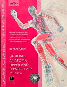 Cunningham's Manual of Practical Anatomy Vol 1,2,3