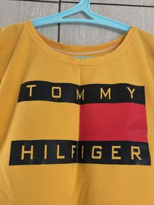 Tommy Hilfiger Yellow Logo T-Shirt