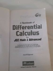 Differential Calculus Textbook for JEE