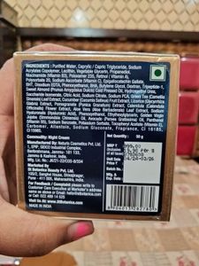 Sealed st.botanica Night Cream