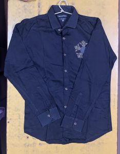 Black In Colour For Causal ,  Party Wear Shirt